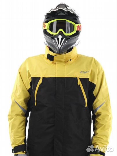 Мембранная куртка Dragonfly quad black-yellow