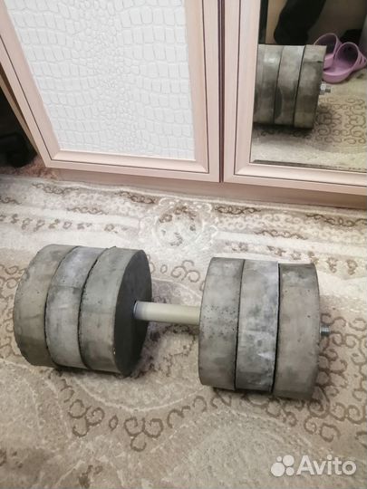 Гантели разборные