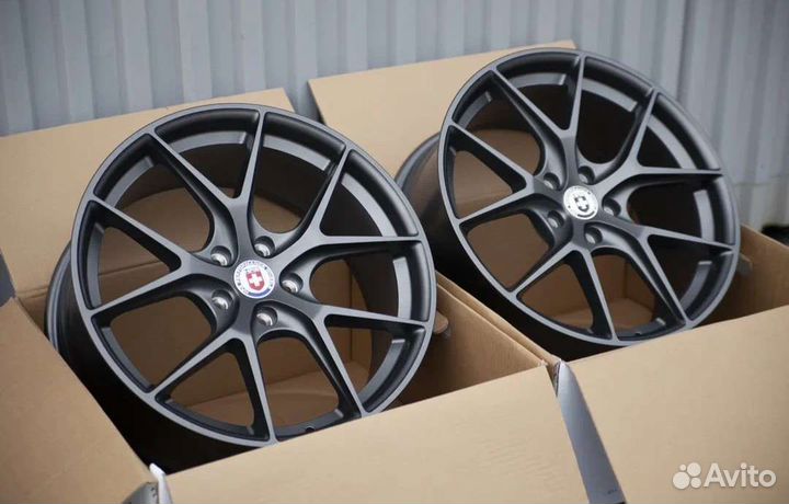 Диски HRE P101 R19 5*112 графит