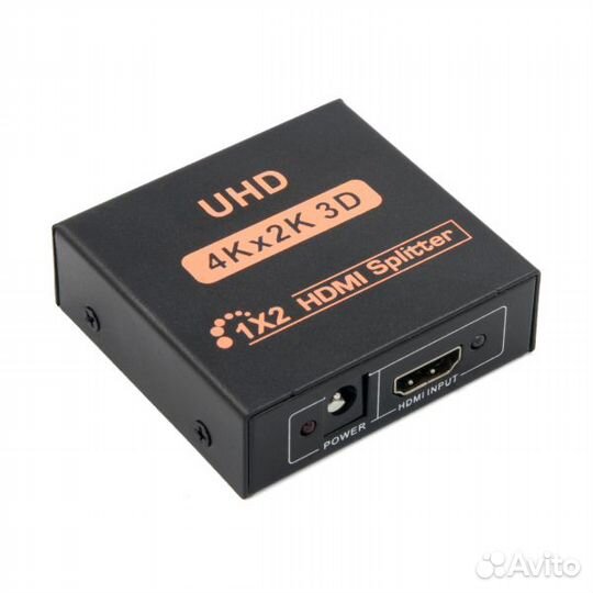 Разветвитель hdmi с 1 на 2 порта 4K