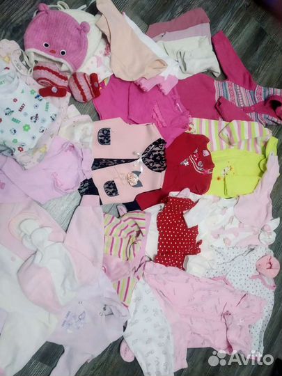 Пакет вещей для девочки 62