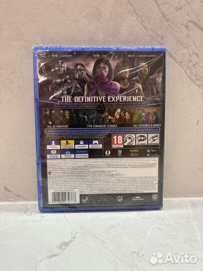 Диск Mortal Combat 11 Ultimate игра для PS4