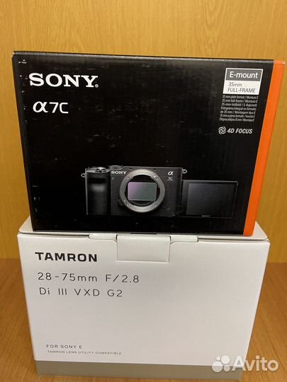 Sony Alpha A7C Body (Русское меню) Новый