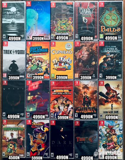 Игры для Nintendo Switch