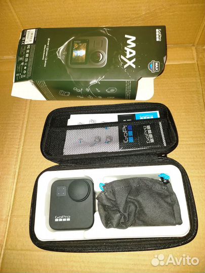 Новая Экшн-камера GoPro MAX 360 5.6K KIT +3 АКБ