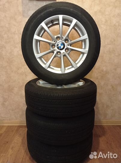 Летние шины с дисками r16 на BMW F30