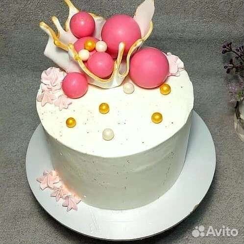 Торт, зефир, макаронс