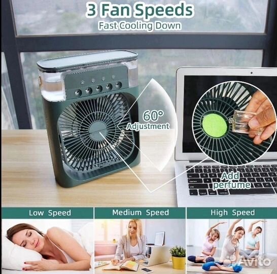 Новый Настольный Электрический вентилятор