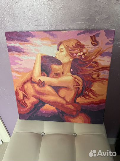 Интерьерная картина по номерам