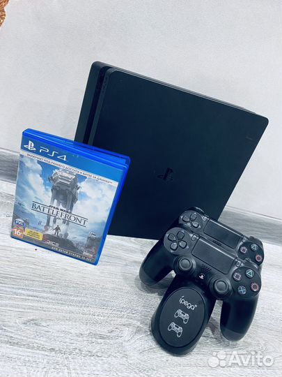 Sony playstation 4 slim 220 игр