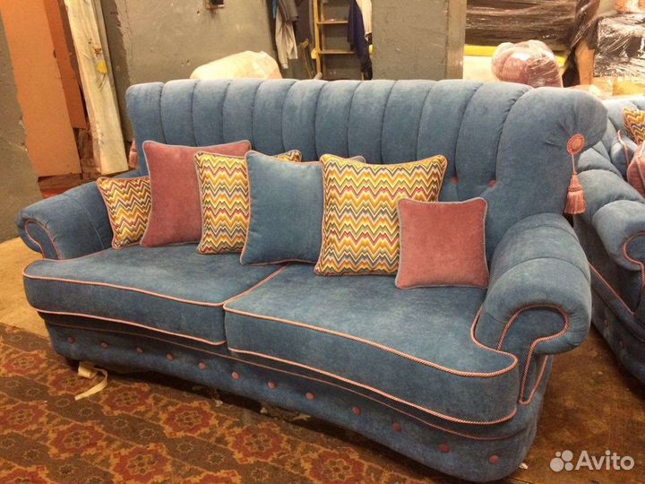 Перетяжка, ремонт мягкой мебели