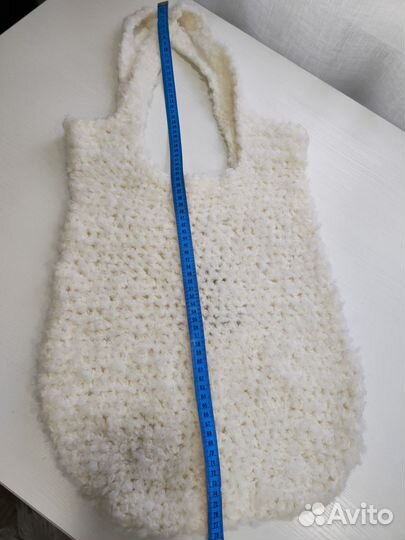Сумка шопер вязаная