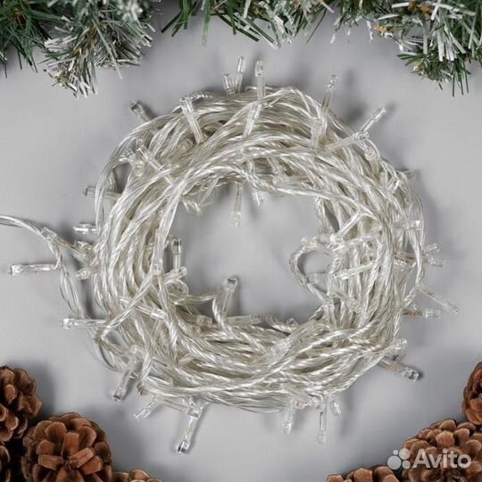 Гирлянда «Нить» 10 м, 8 режимов