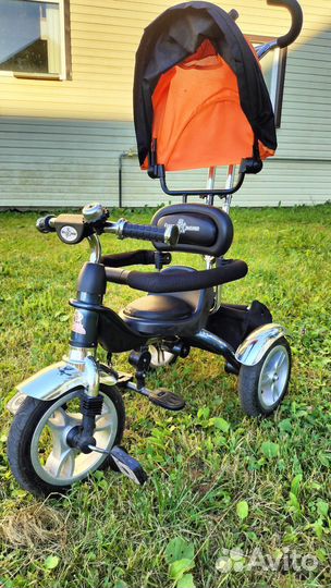 Велосипед с родительской ручкой