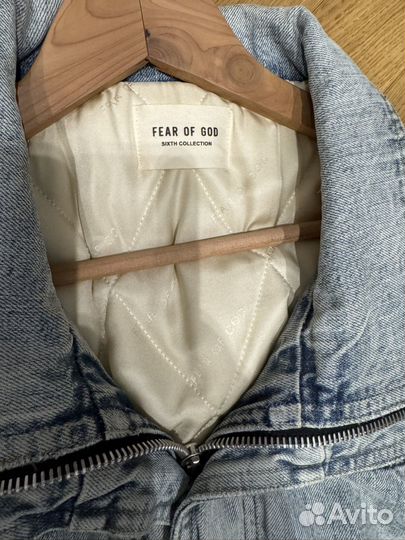 Джинсовая куртка Fear of god L