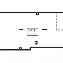 Сдам торговое помещение, 91.7 м²