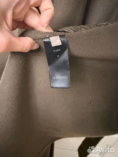 12 storeez пальто кашемир