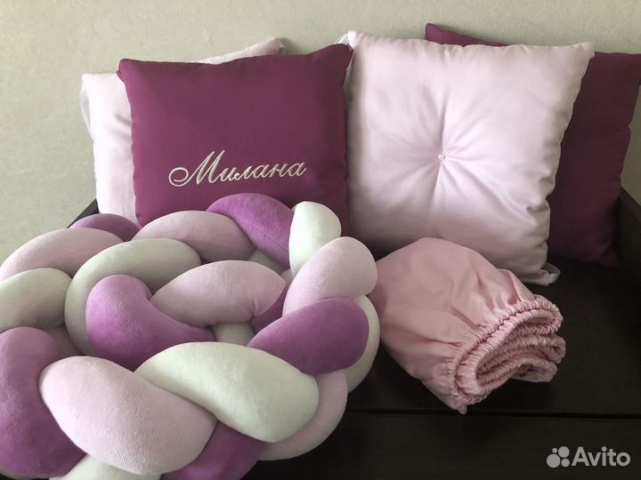 Бортики в кроватку