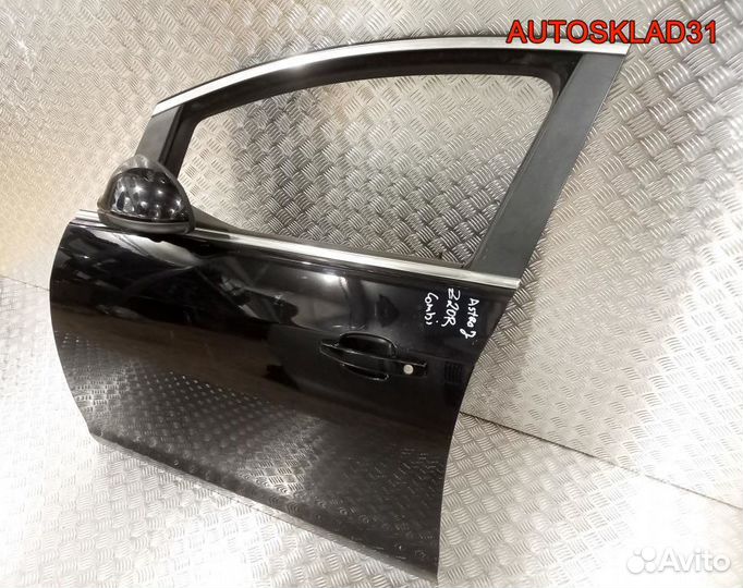 Дверь передняя левая Opel Astra J 13285606