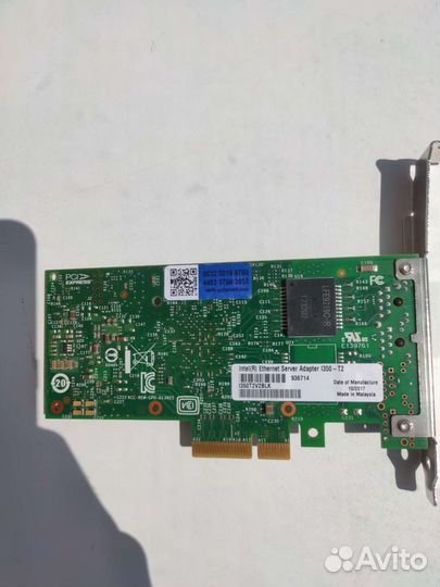 Сетевая карта intel eth server adapter i350-t2v2