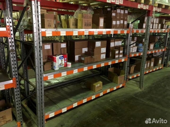 Стеллаж б/у на склад