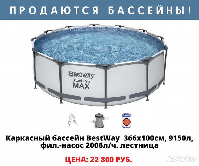 Каркасный бассейн