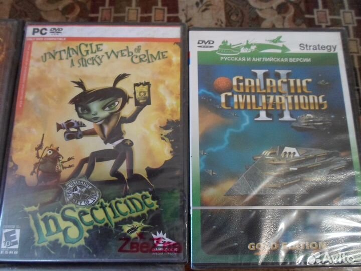 Ретро игры для PC. Запечатаны