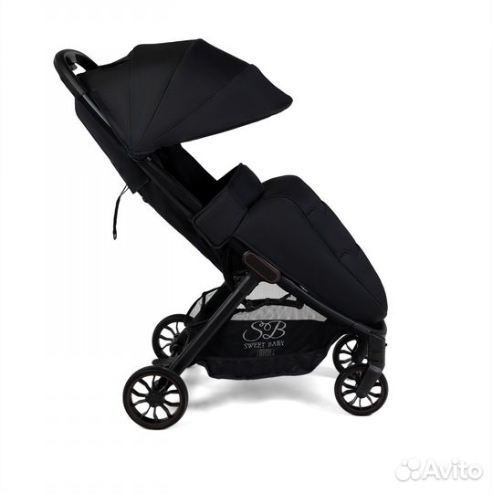 Прогулочная коляска Sweet Baby Callista Black