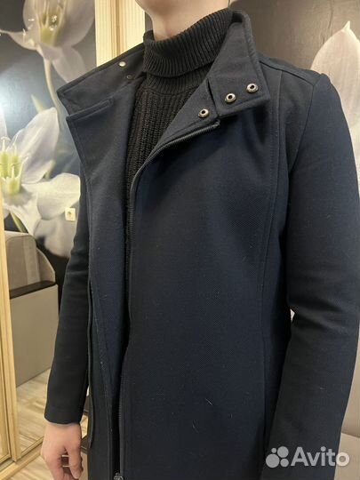 Пальто мужское zara s