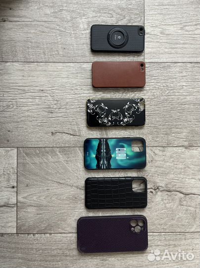 Телефончехлы на iPhone SE, 6, 11про и 12про макс