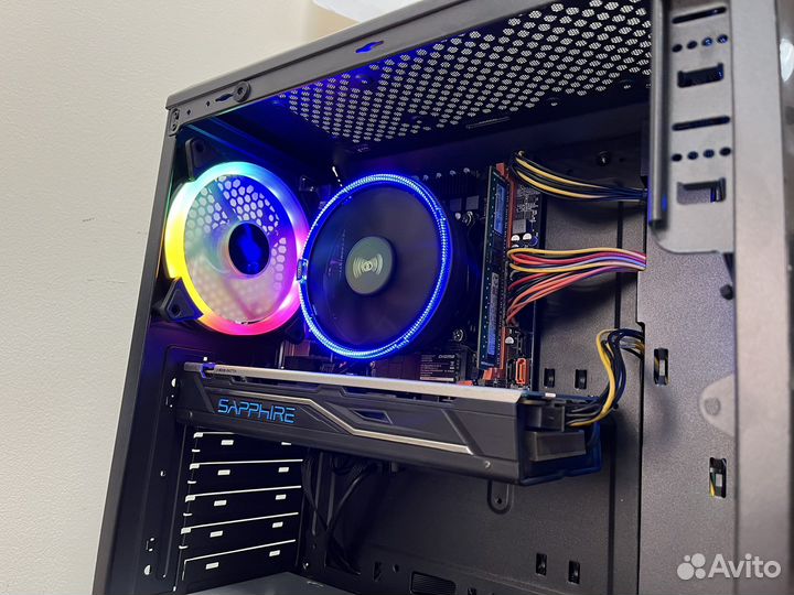 Игровой компьютер intel\RX480\16gb\256SSD