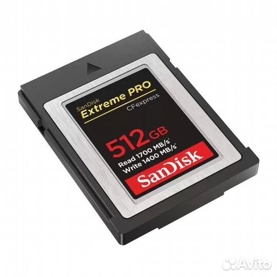 Sandisk extreme PRO cfexprees type B card 512 GB