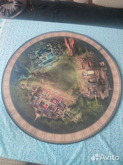 Плеймат для настольной игры Юкатан
