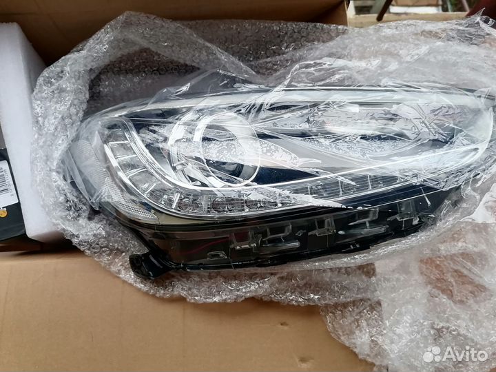 Фары solaris линзованные