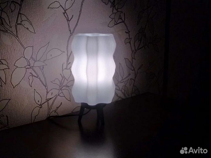 3D лампа интерьерная настольная,ночник. Подарок