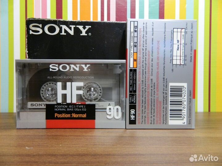 Аудиокассеты новые HDX.Sony, Hitachi, TDK