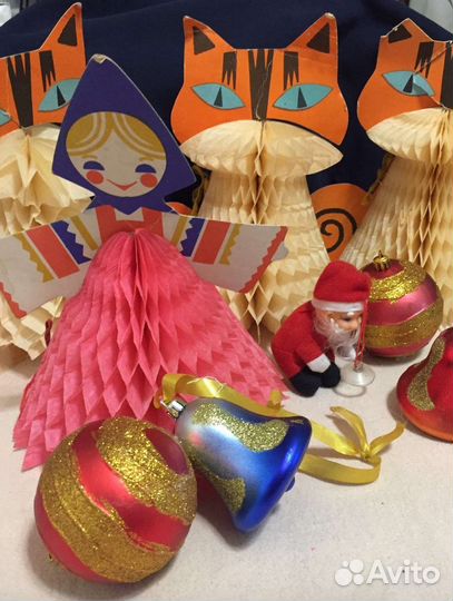 Ёлочные игрушки СССР