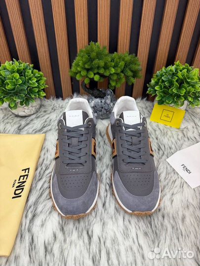 Кроссовки* мужские Fendi