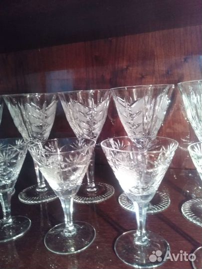 Фужеры немецкий хрусталь