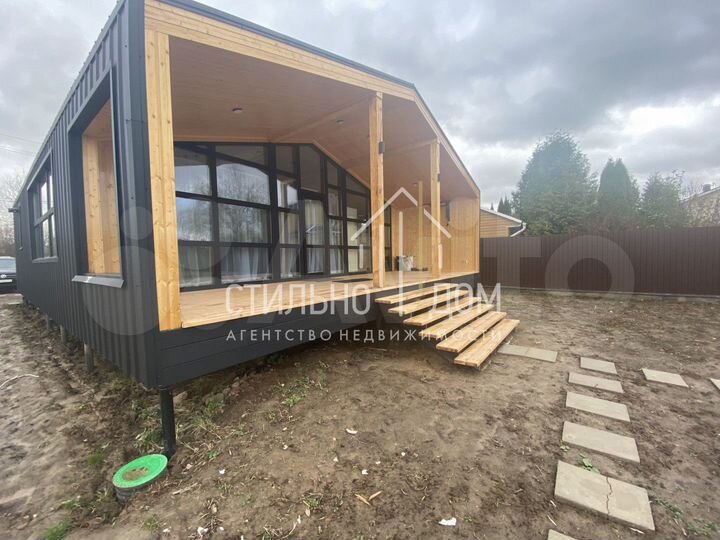 Дом 92 м² на участке 5 сот.