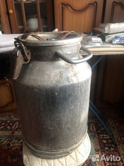 Фляга алюминиевая 40л советского периода