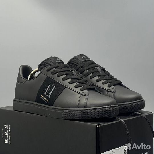 Кеды Armani exchange Black