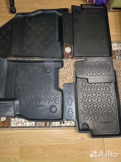 Резиновые коврики на Чери Тигго 8 про