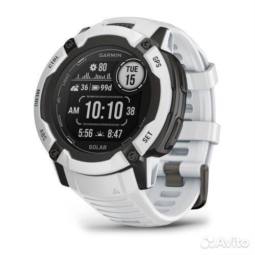 Garmin Instinct 2X Solar, Steinweiss