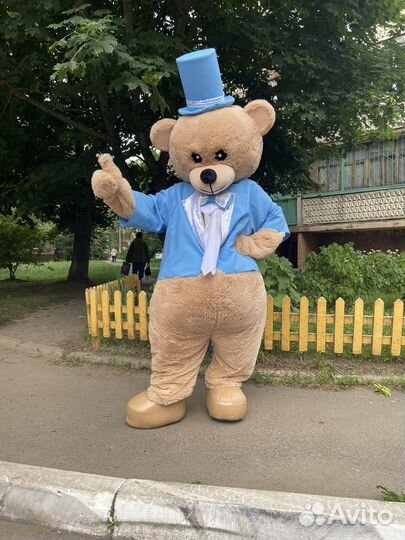 Ростовая кукла мишка и зайка печенька на праздник