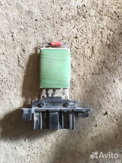 Резистор печки отопителя опель корса д