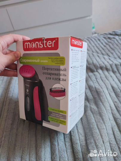 Паровой отпариватель monster