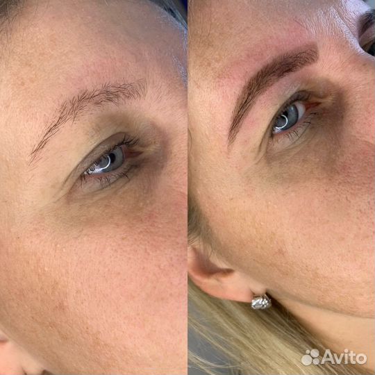 Оформление бровей