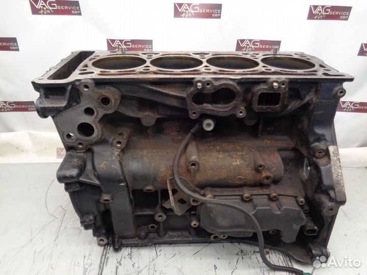 Голый блок цилиндров VAG VW 2.0 CAW