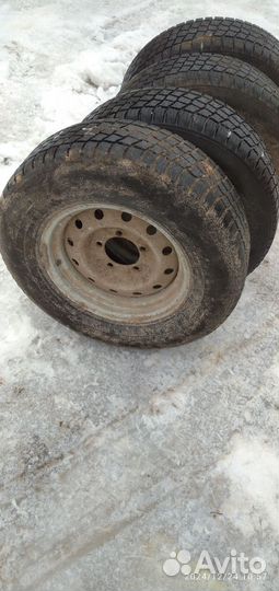 Резина на дисках на УАЗ